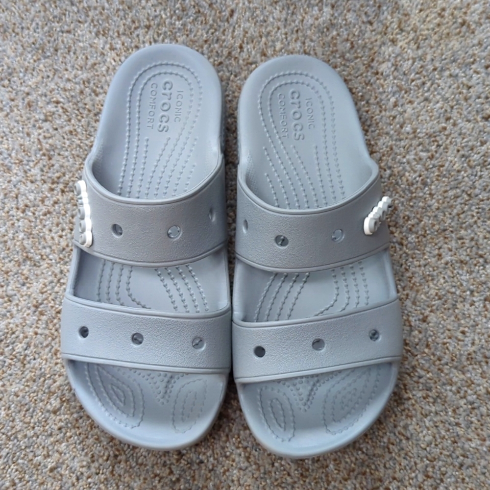 EUC croc sandals